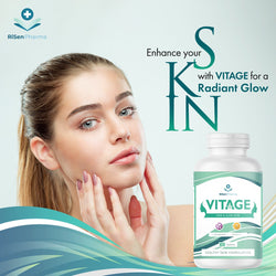 VITAGE: Skin Whitening Tablet for Radiant, Rejuvenated Skin